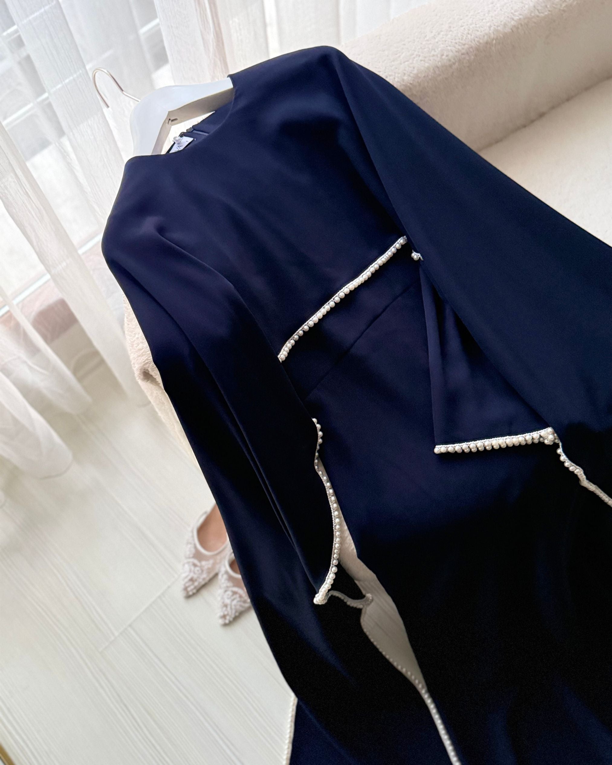 Pearl Detailed Ocactional Dress