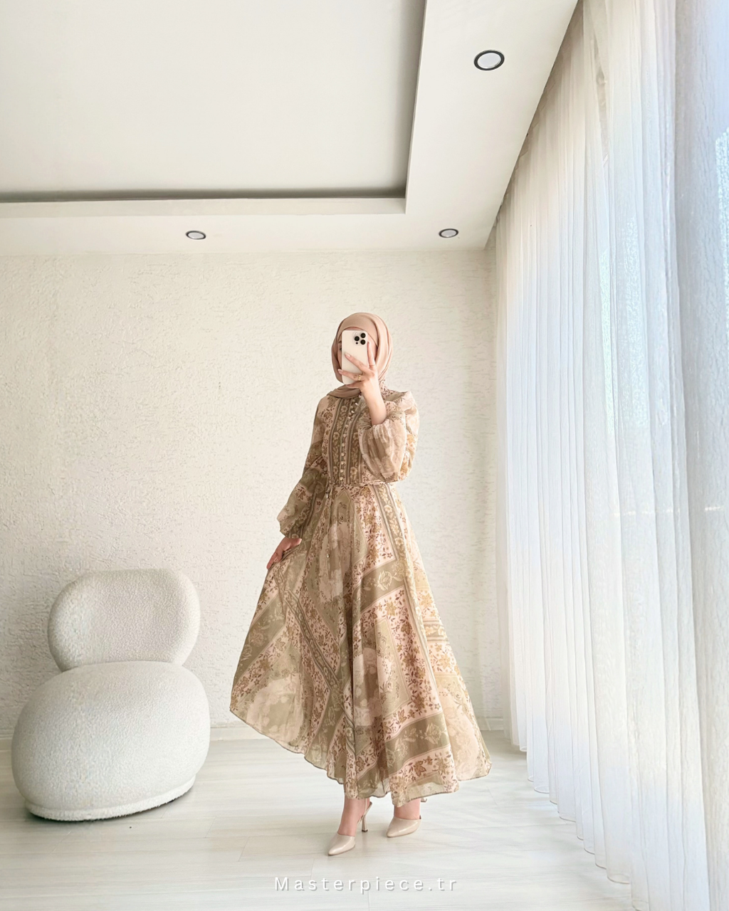 Vintage Pattern Dress