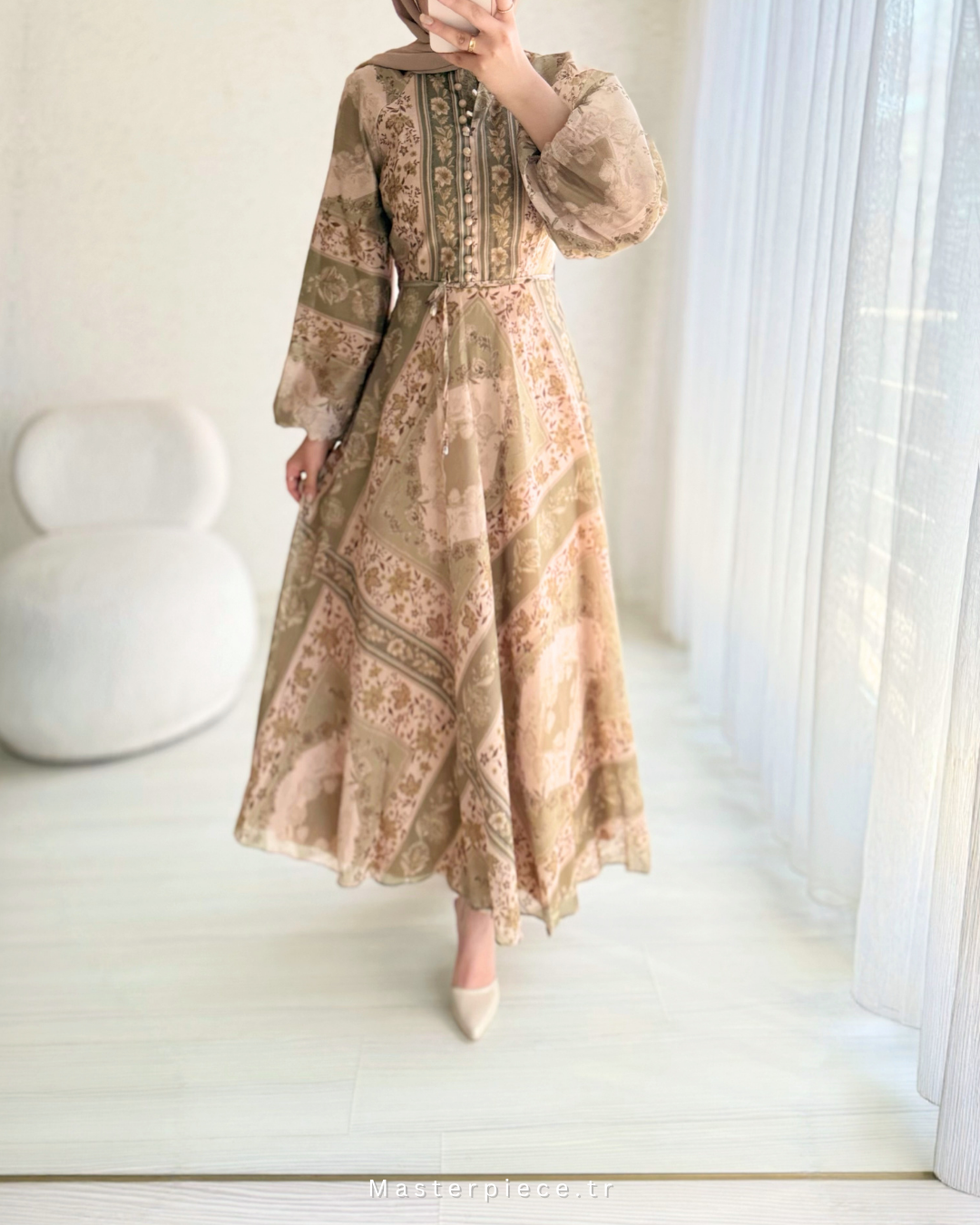 Vintage Pattern Dress