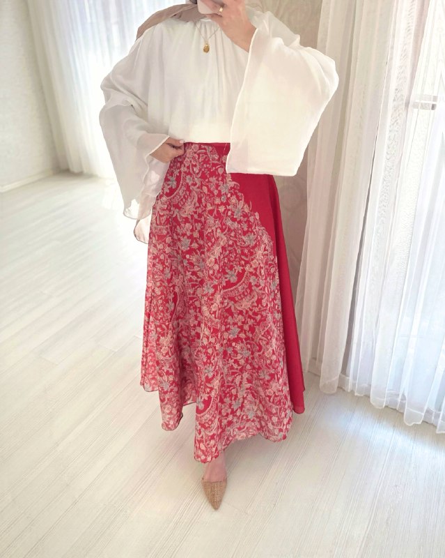 Bohemian Floral Skirt