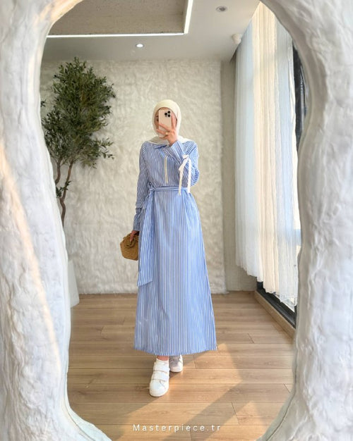 Bondoq striped Dress