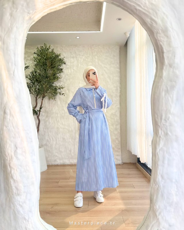 Bondoq striped Dress