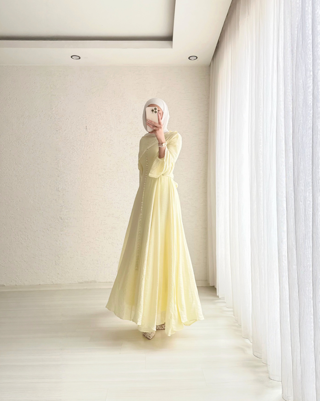 Shalal Buttoned Dress