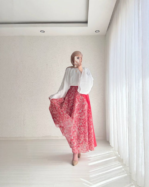 Bohemian Floral Skirt