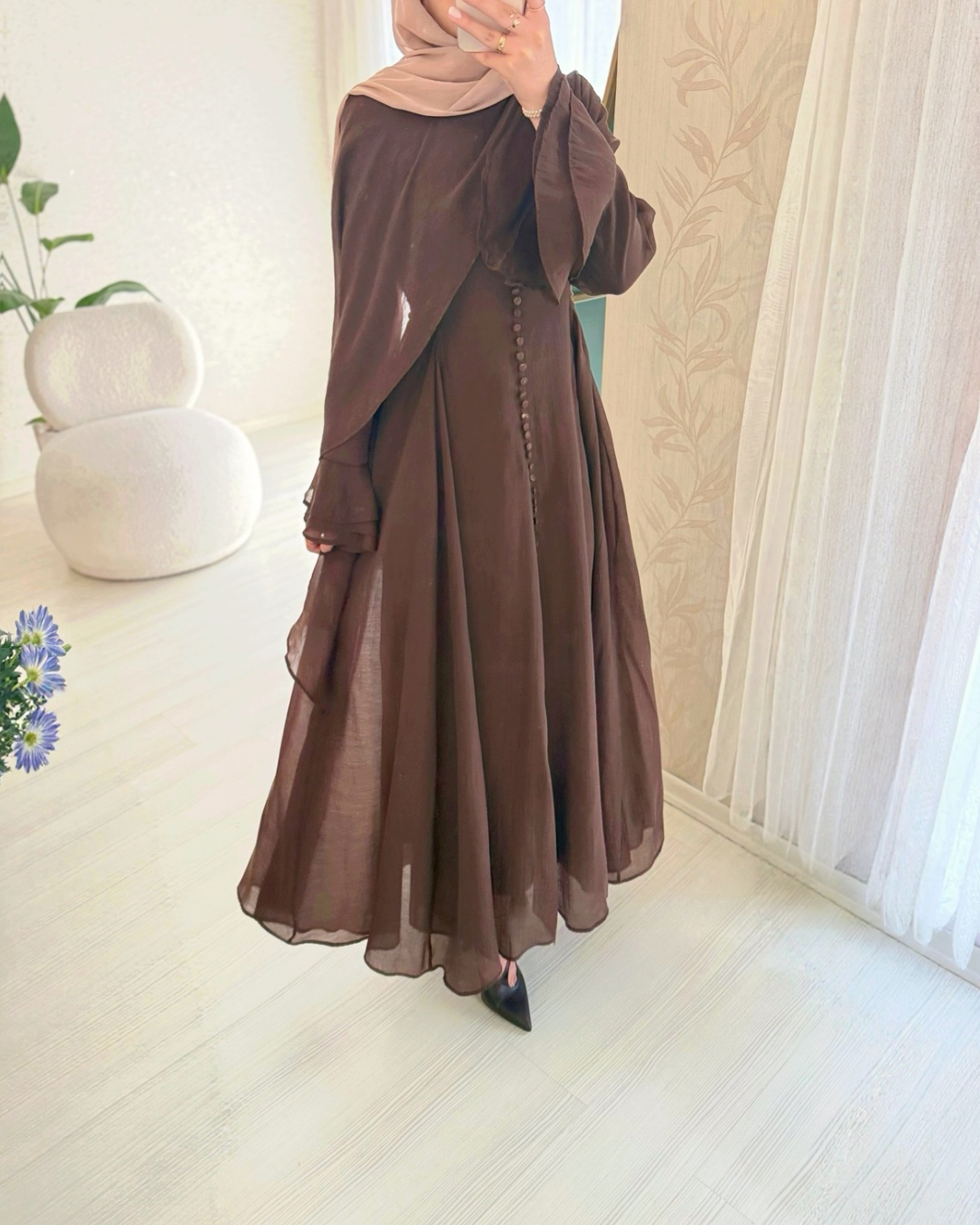 Shalal Buttoned Dress