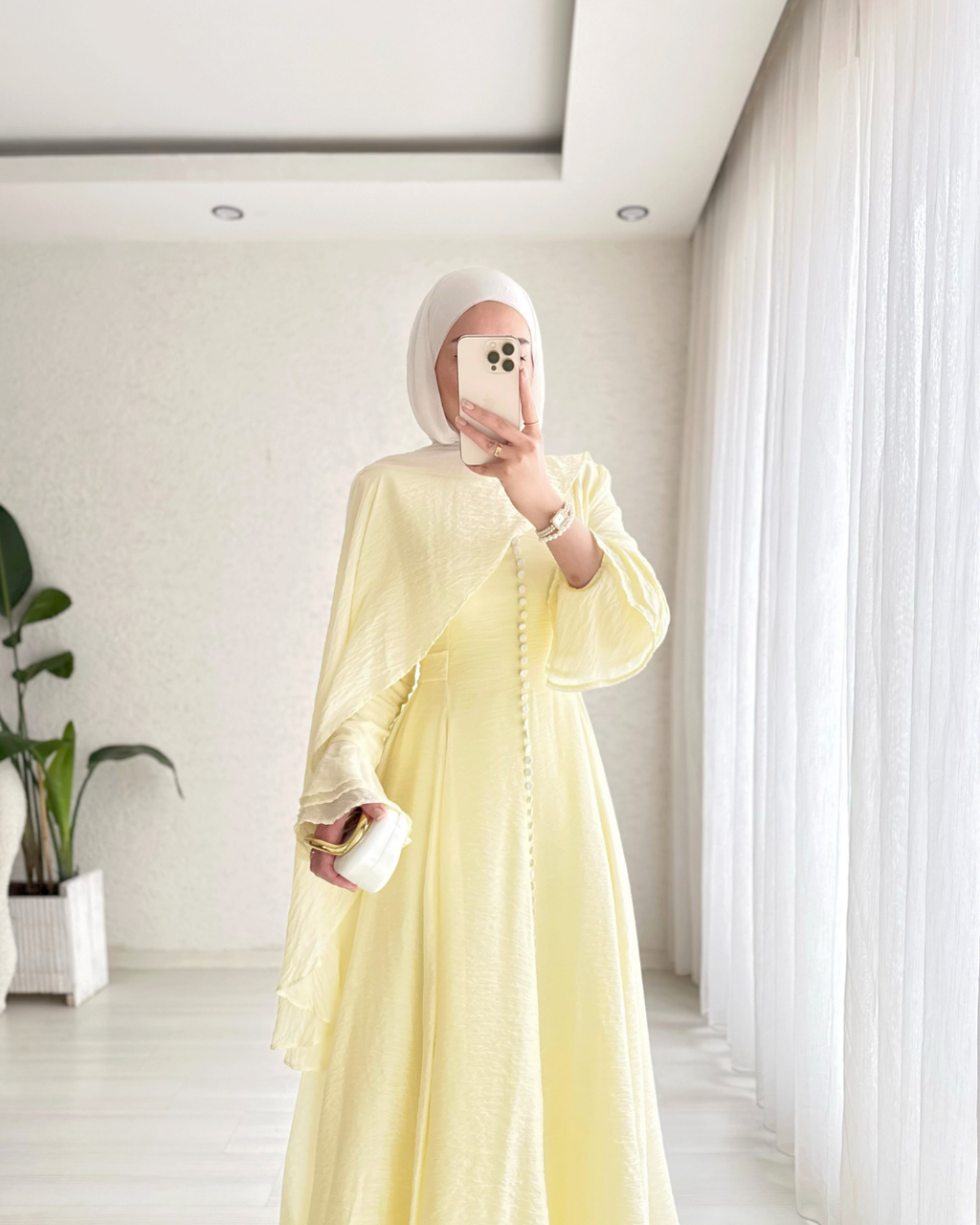 Shalal Buttoned Dress