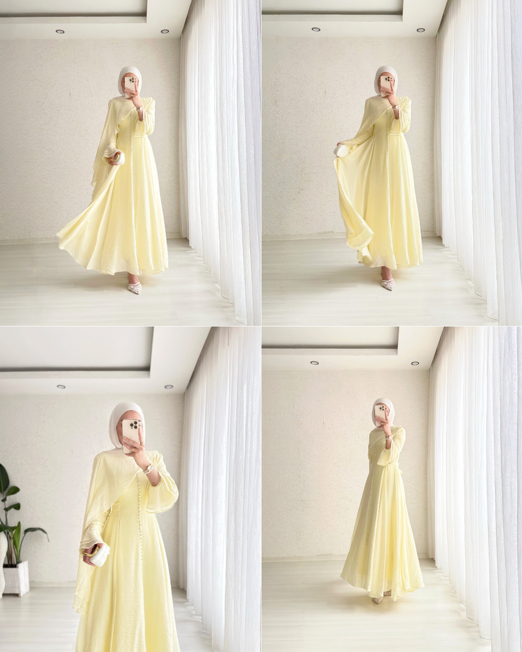 Shalal Buttoned Dress