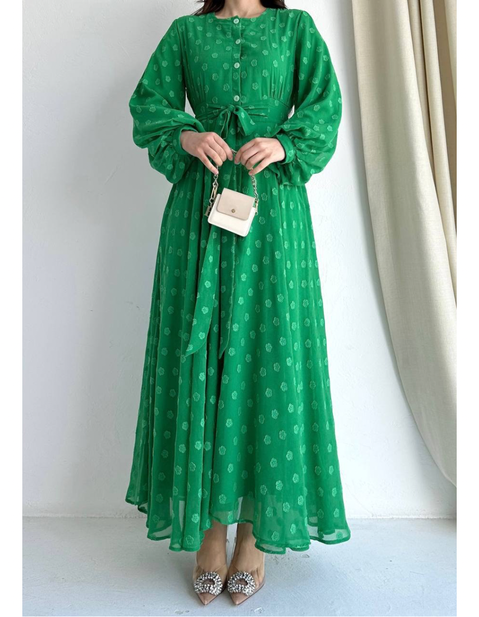 Buttoned Dress