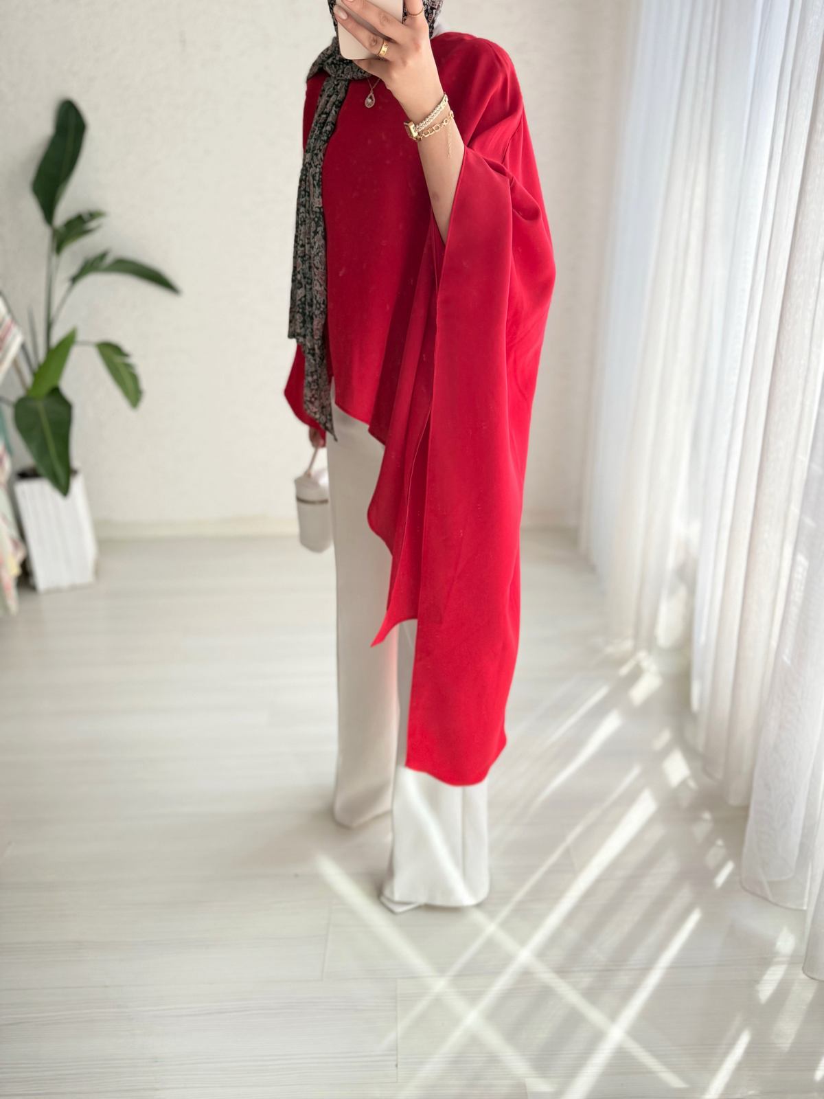 Shama no-symmetric Tunic ￼
