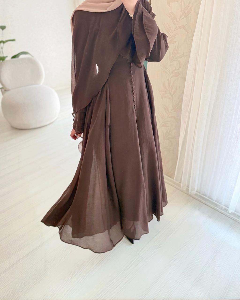 Shalal Buttoned Dress