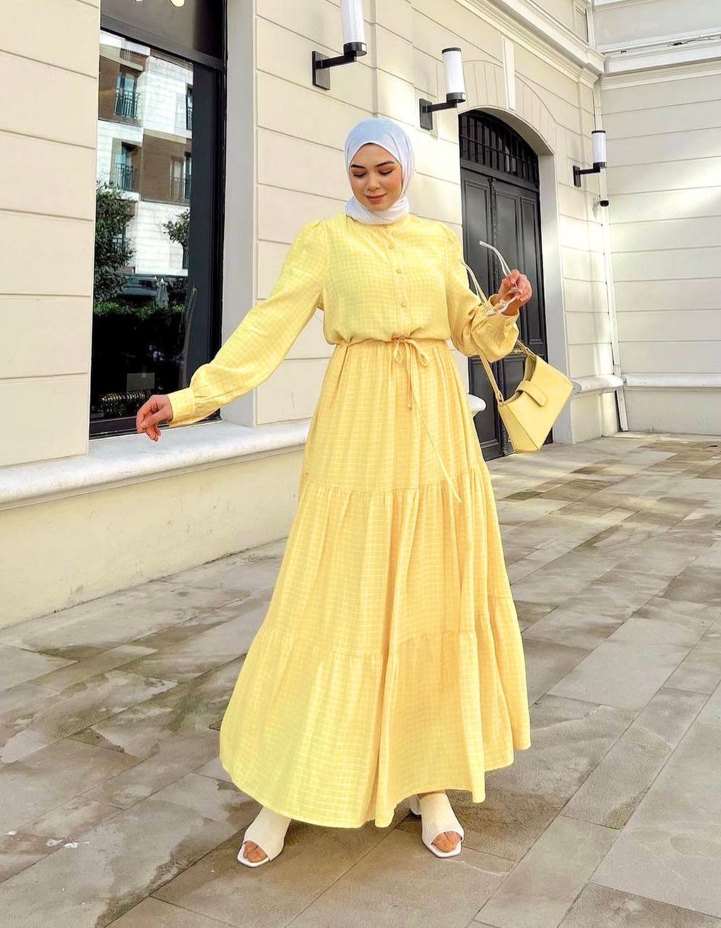 Nk Yellow Dress