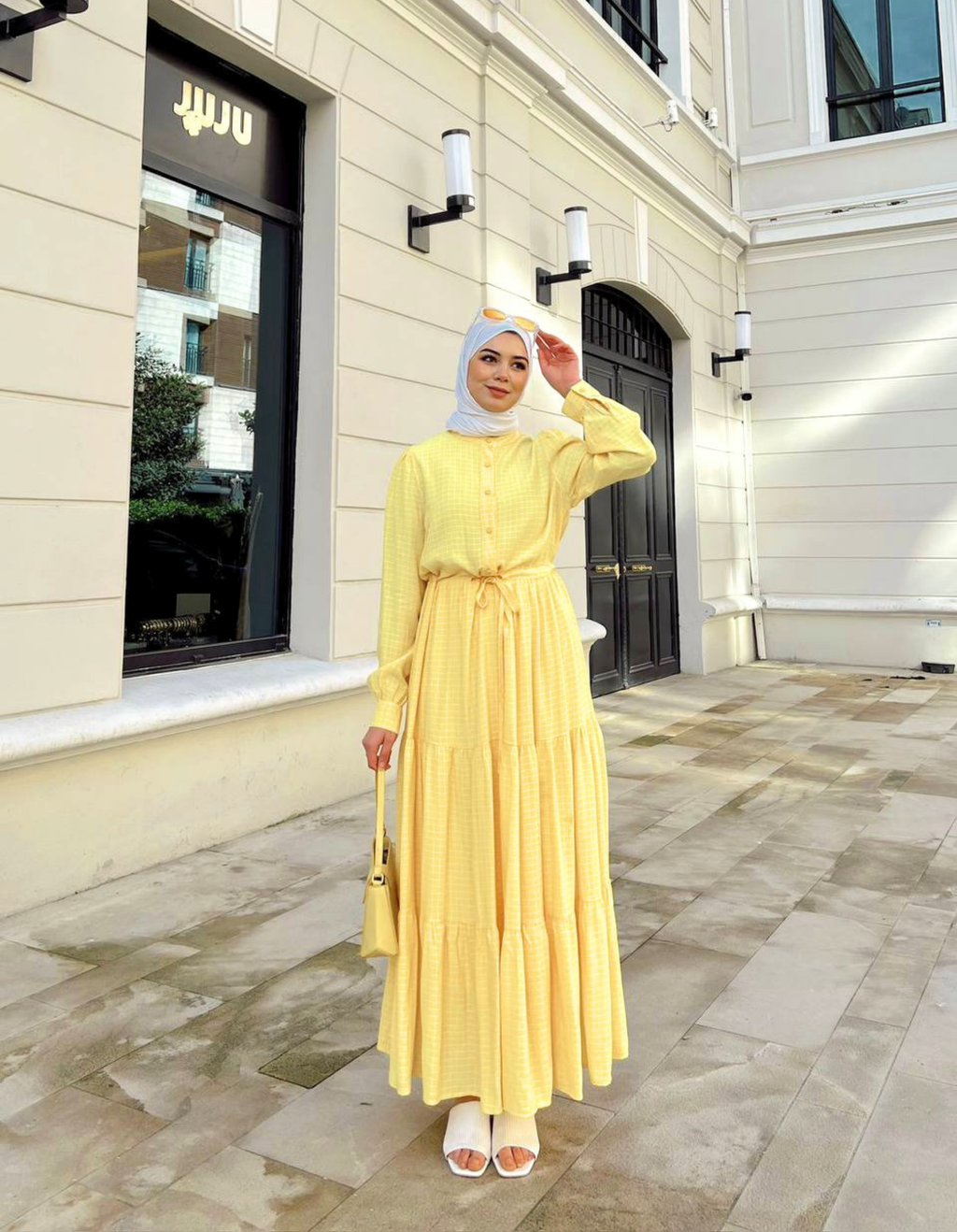 Nk Yellow Dress