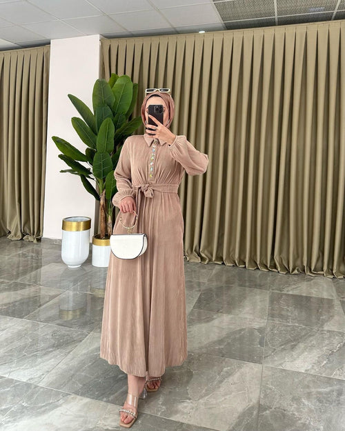 Buttoned dress