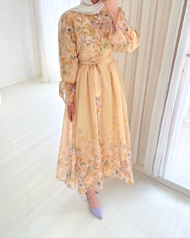 Fuji Floral Dress